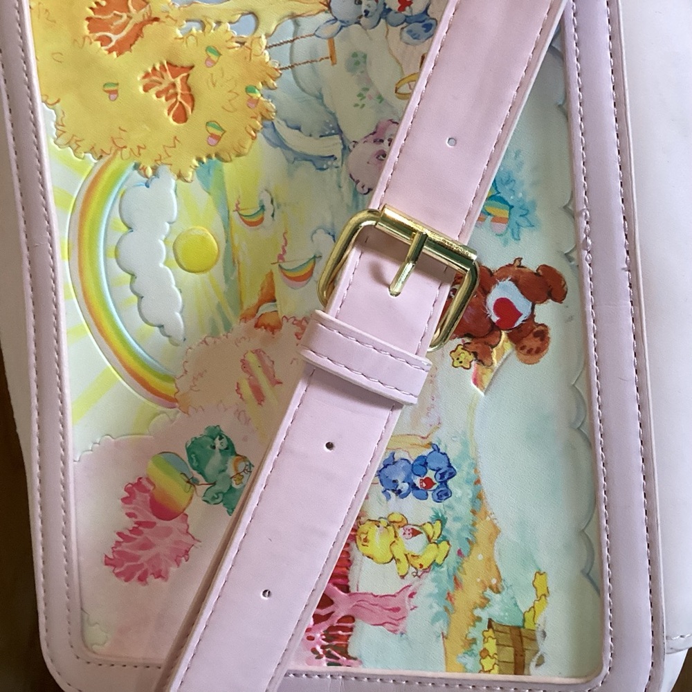 Loungefly Care Bears Bag with Cardholder - Picture 6 of 6